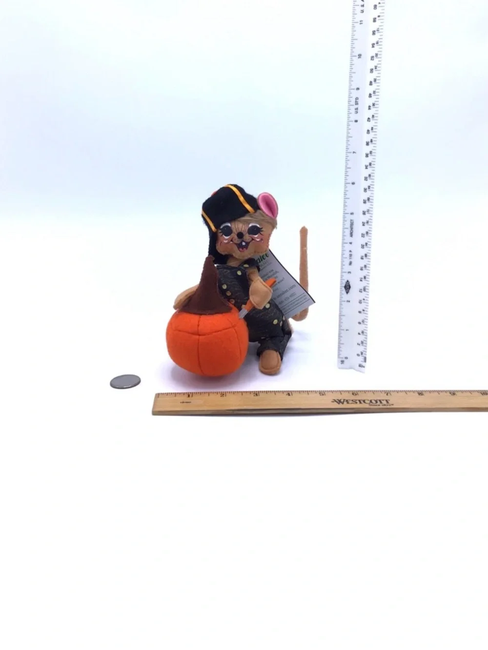 New with tags Annalee Pumpkin Carving Mouse